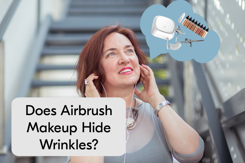Does Airbrush Makeup Hide Wrinkles? 💁🏻♀️✨