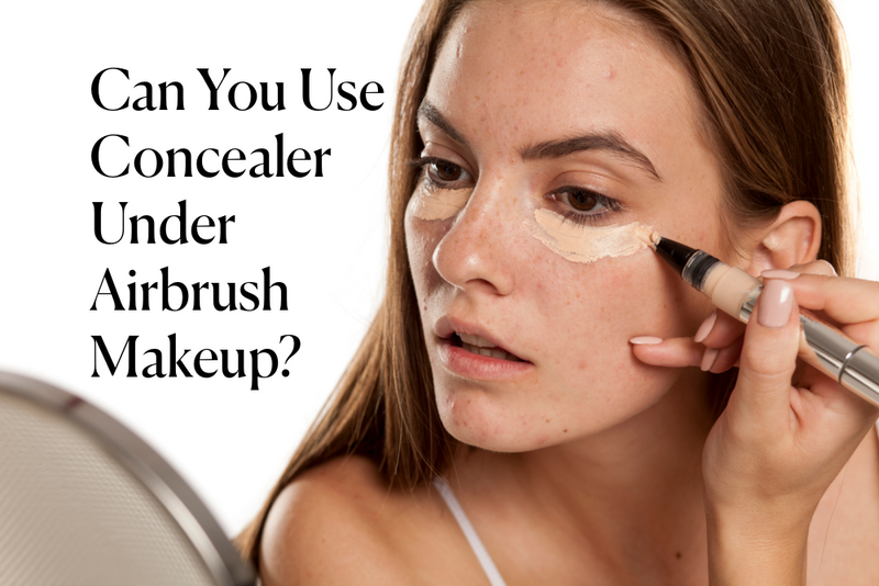 Can You Use Concealer Under Airbrush Makeup?