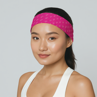 Fuschia aeroblend headband