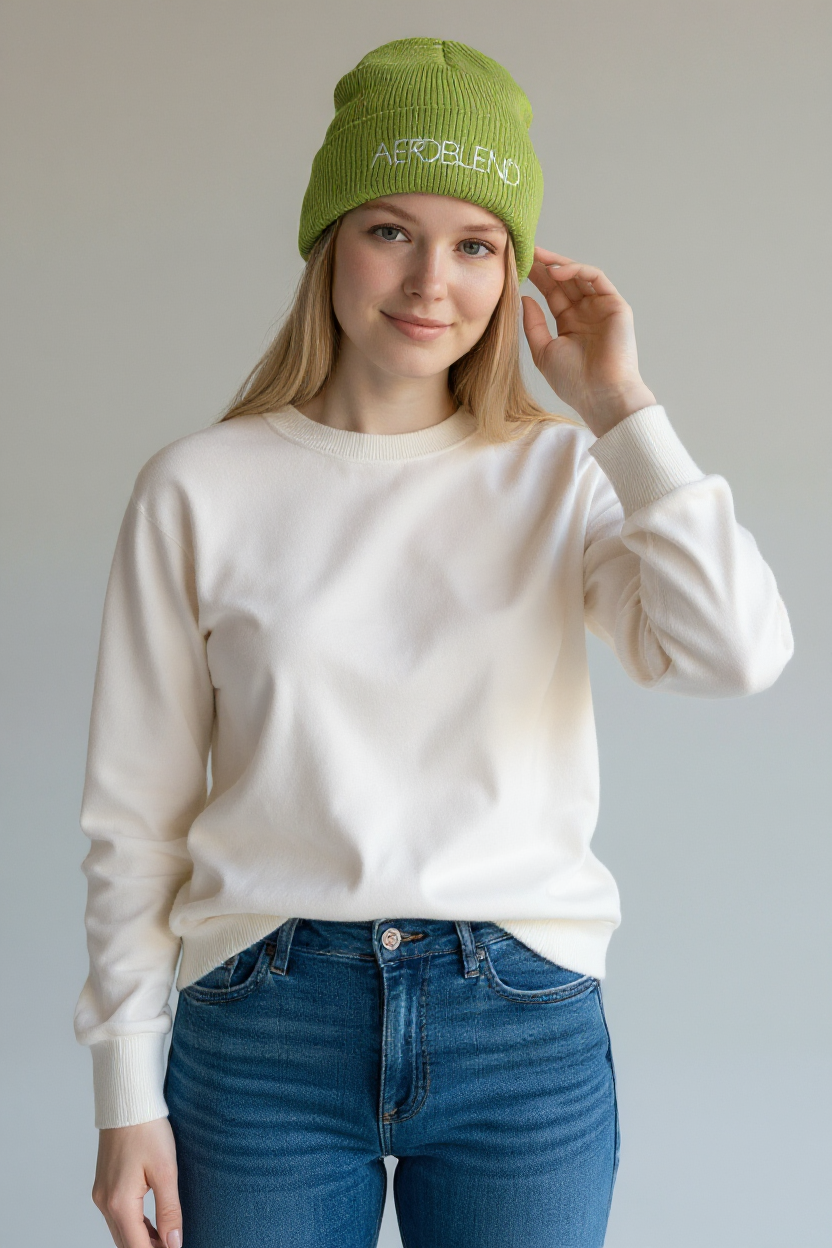 Aerobeanie Organic Ribbed Beanie