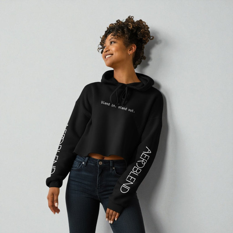 Aeroblend Cropped Hoodie | Blend In. Stand Out.