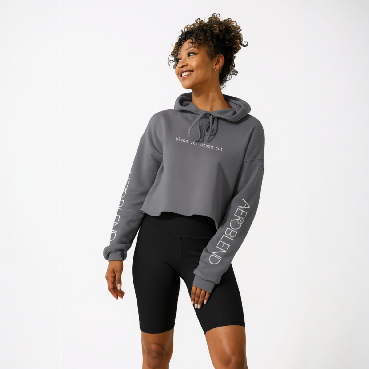 Aeroblend Cropped Hoodie | Blend In. Stand Out.