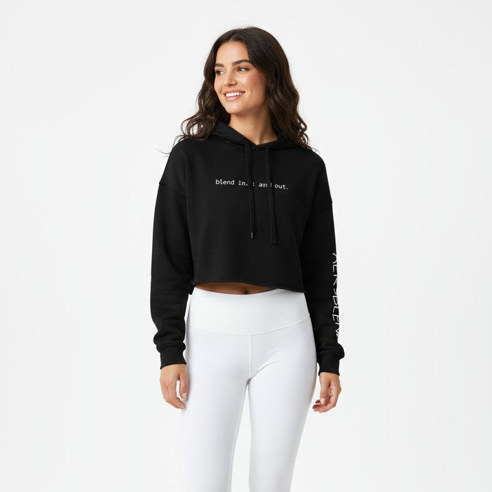 Aeroblend Cropped Hoodie | Blend In. Stand Out.