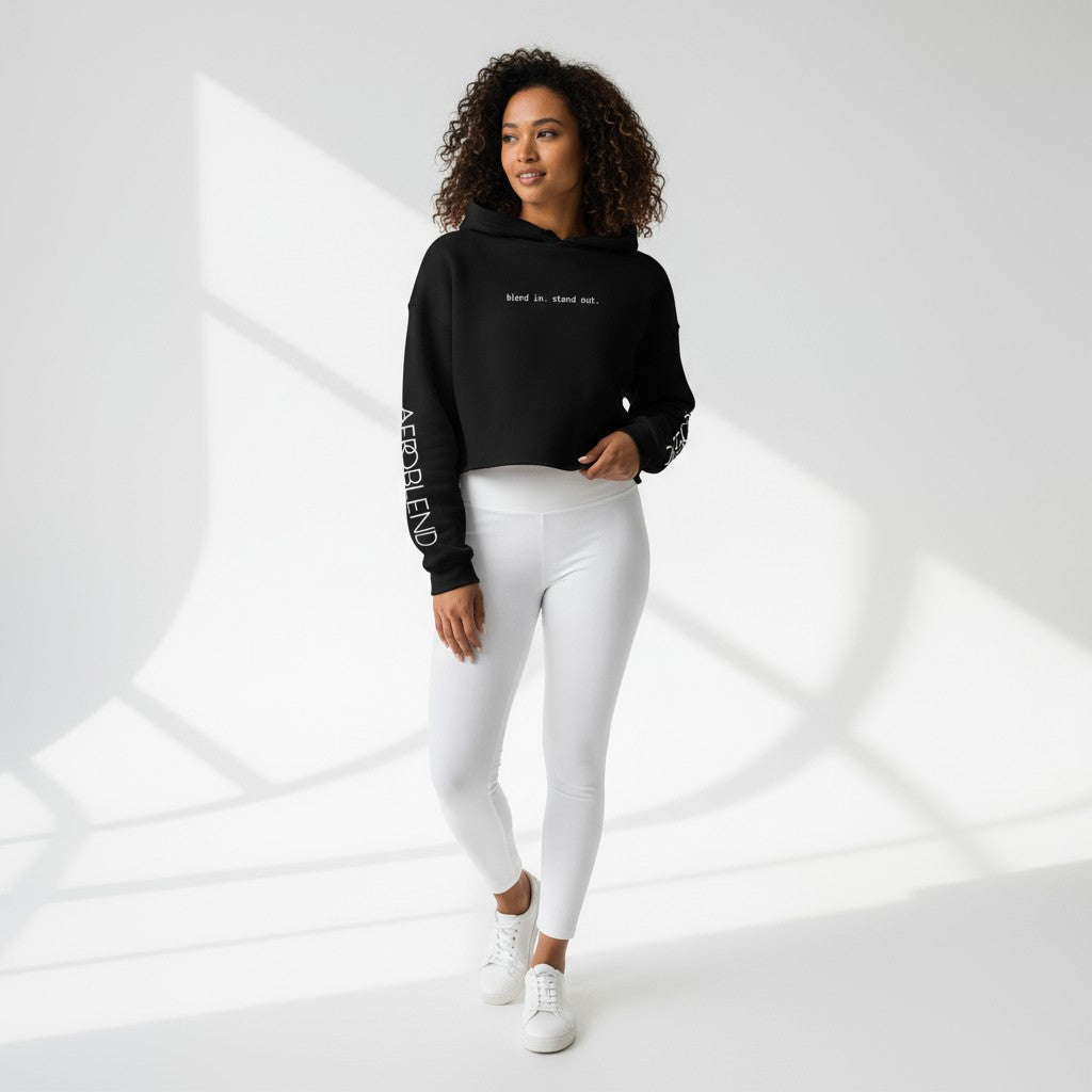 Aeroblend Cropped Hoodie | Blend In. Stand Out.